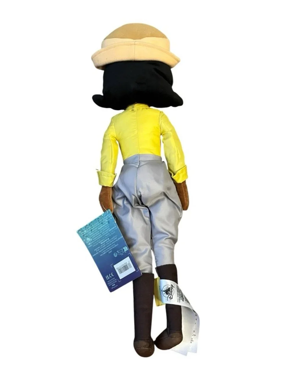 Disney Tiana Soft Plush Doll Tiana's Bayou Adventure 18 In Black Princess NWT